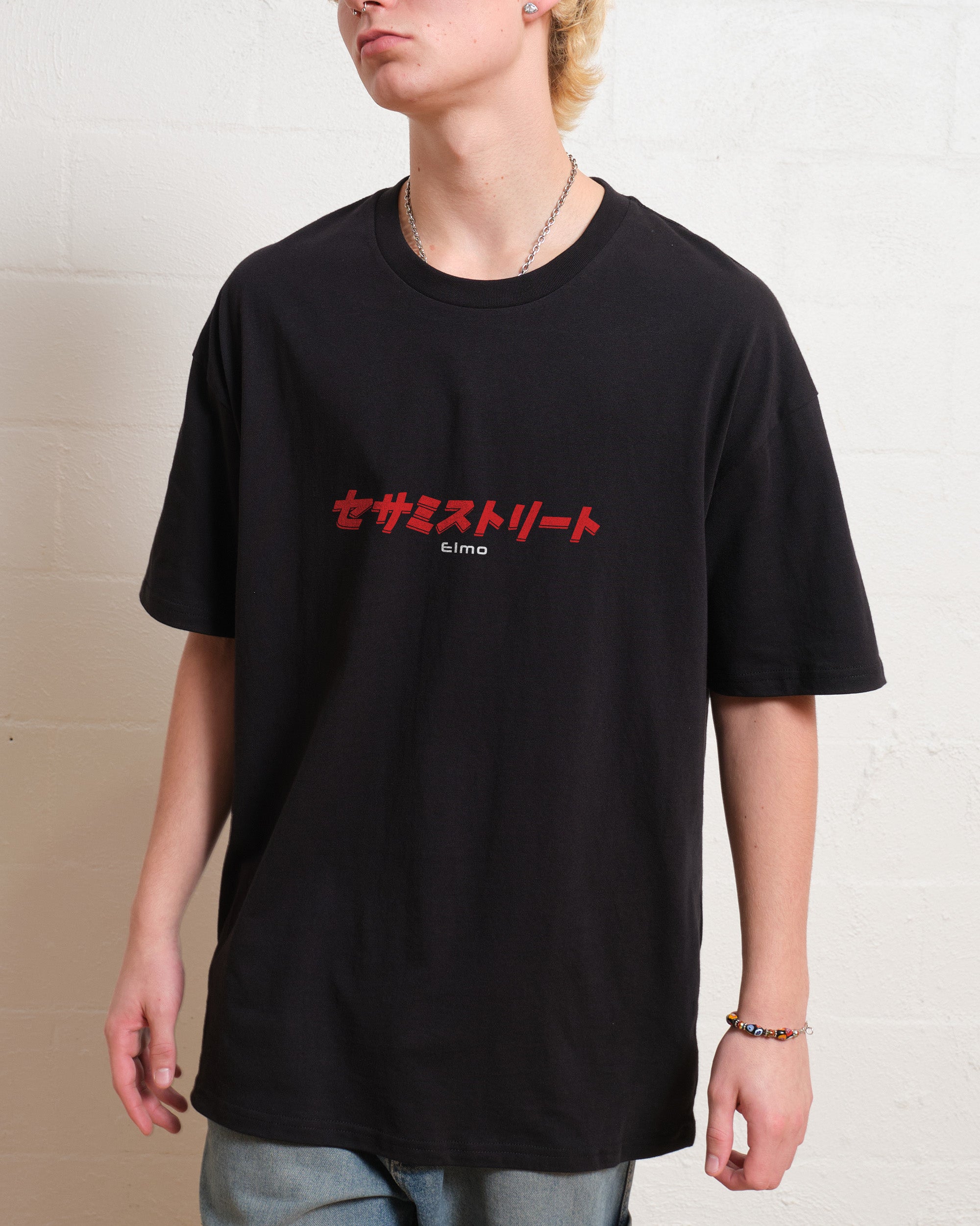 Tokyo Elmo Front and Back T-Shirt Australia Online