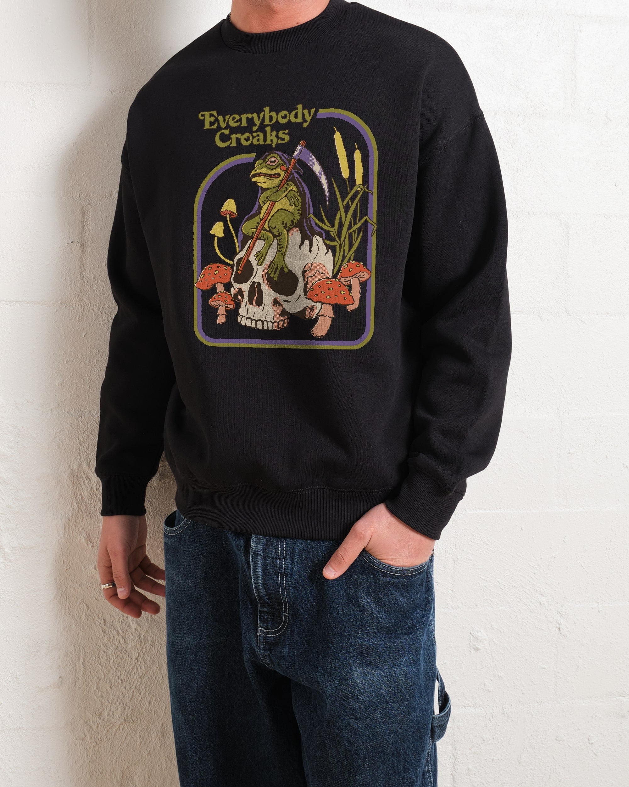 Everybody Croaks Sweatshirt Australia Online
