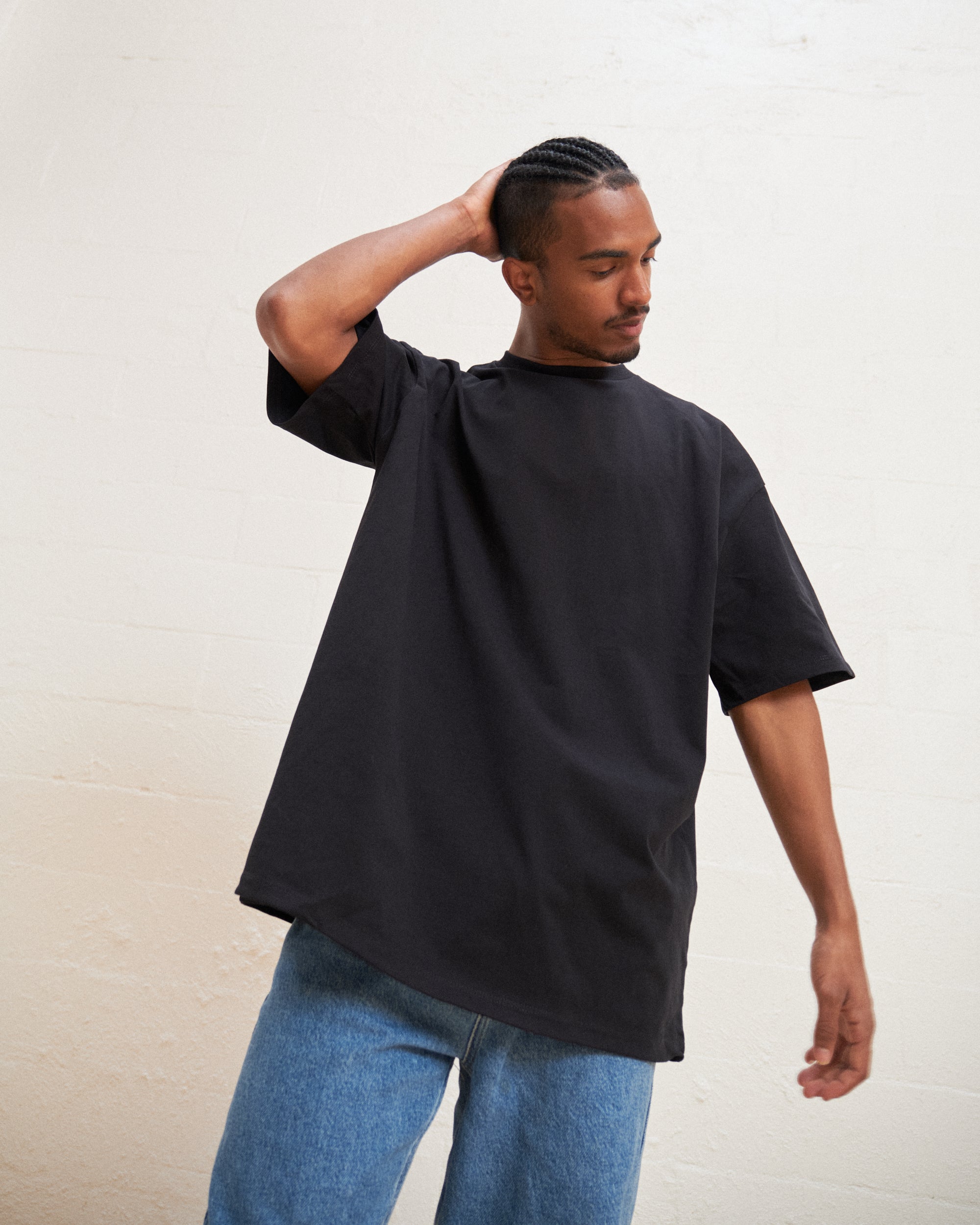 Oversized Tee 2-Pack: Black Australia Online