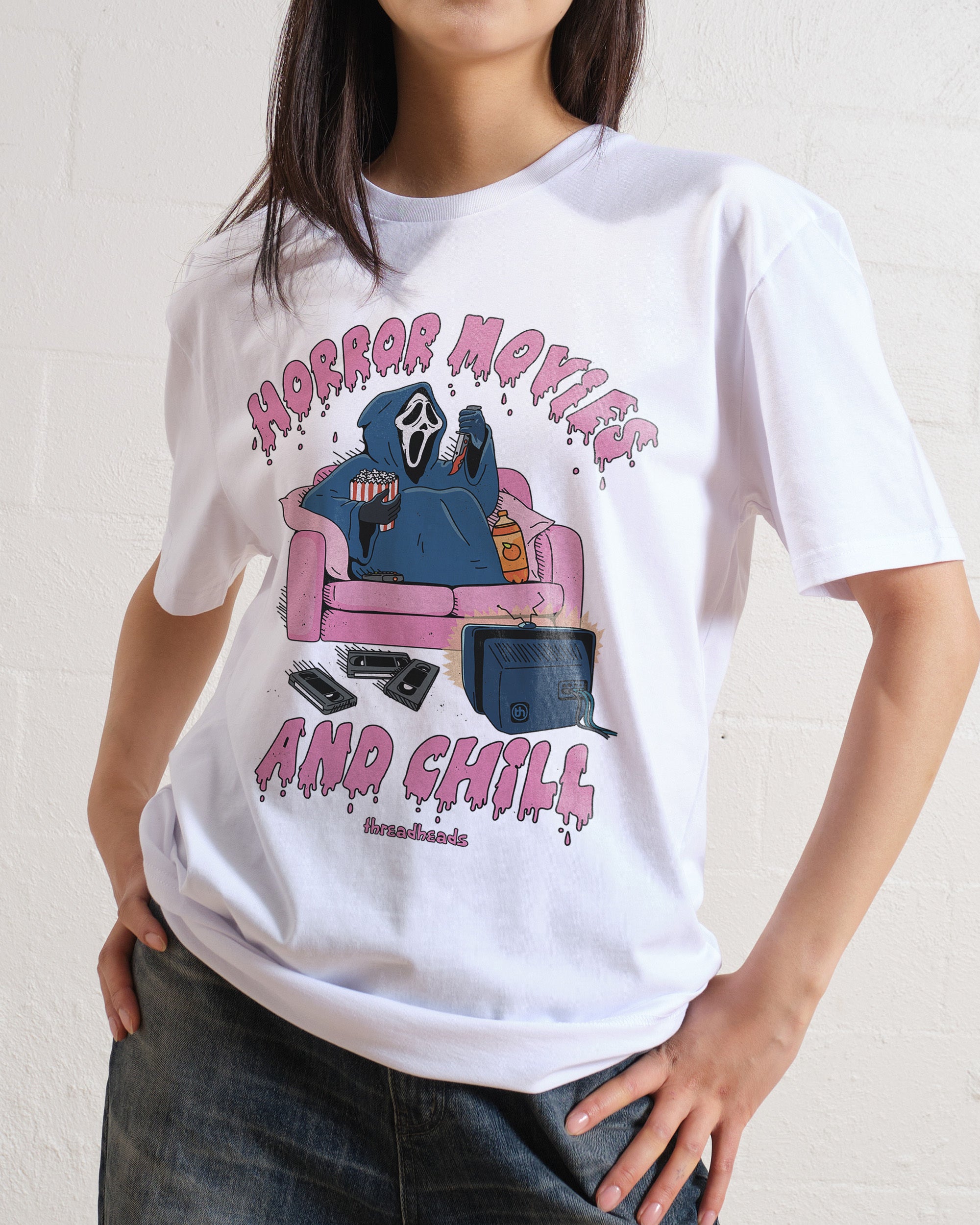 Horror Movies and Chill T-Shirt Australia Online