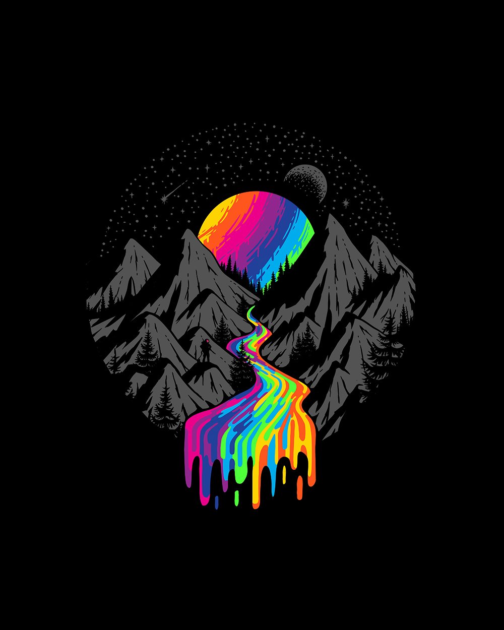 Cosmic River Tank Australia Online #colour_black