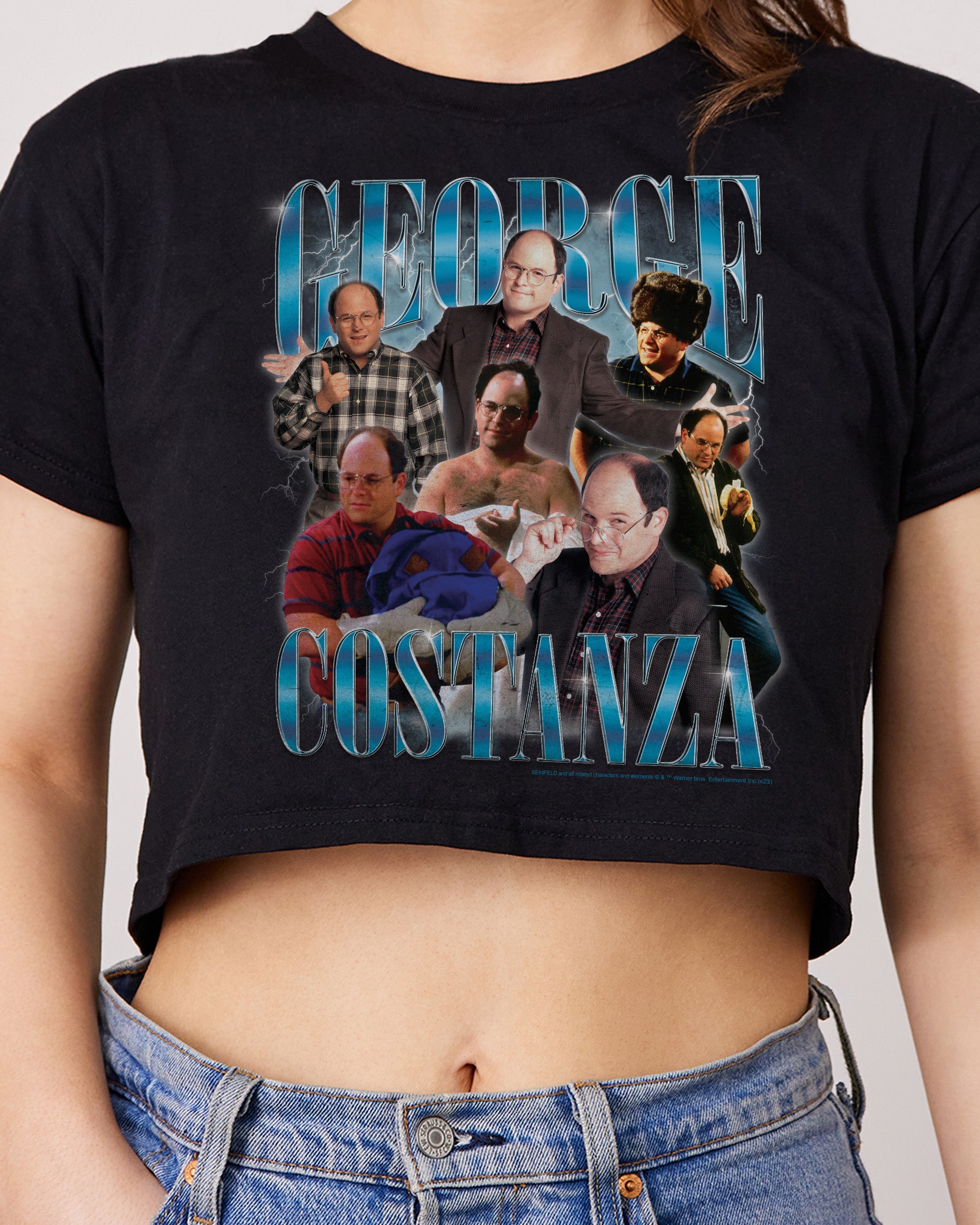 Vintage George Crop Tee Australia Online