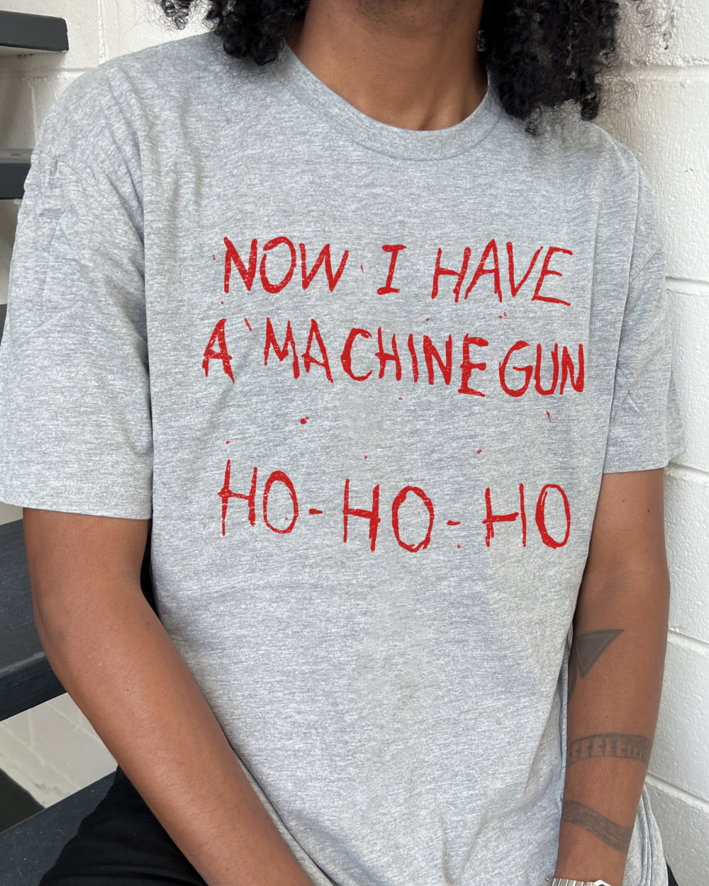 Machine Gun Ho-Ho-Ho T-Shirt Australia Online