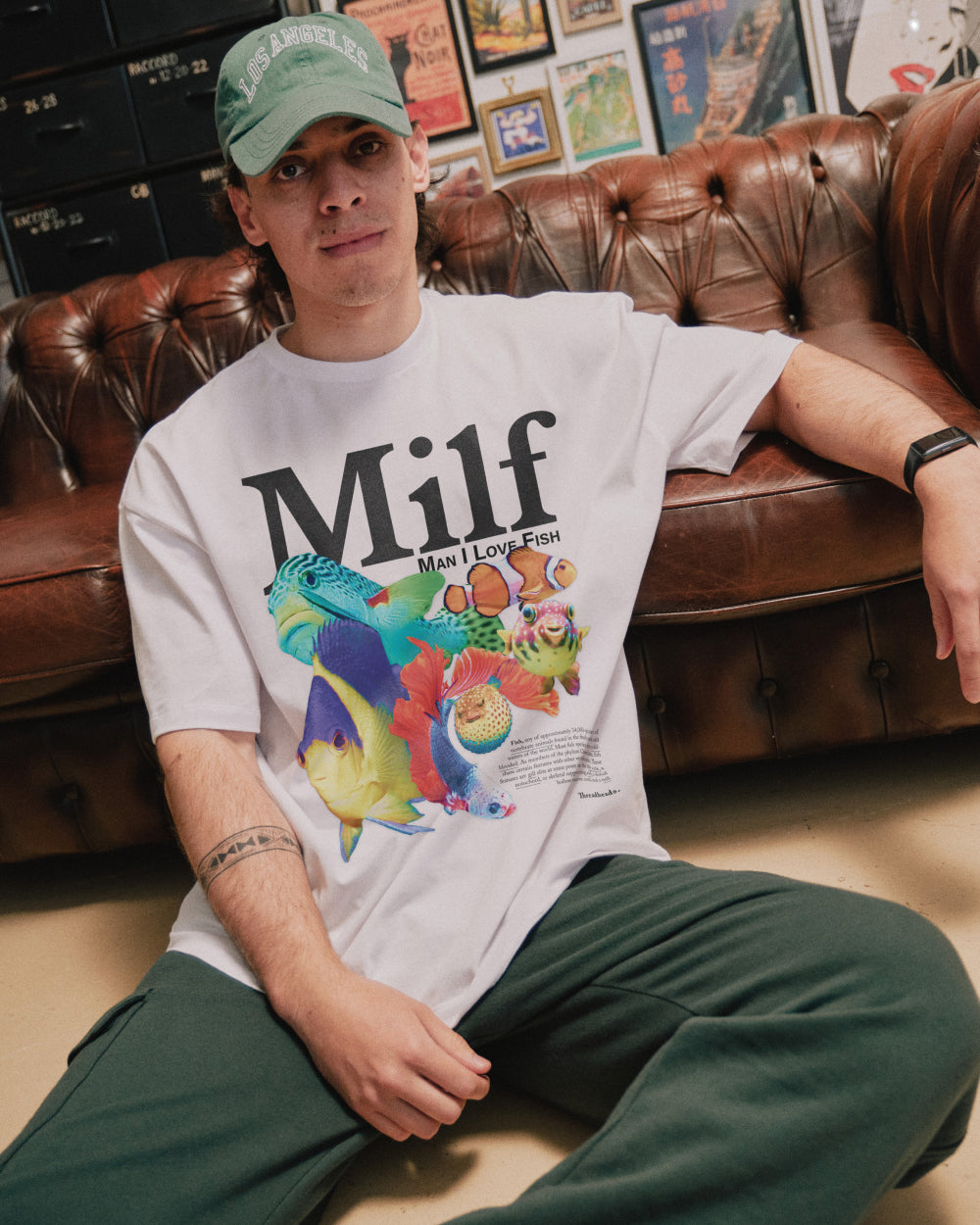 Man I Love Fish T-Shirt Australia Online