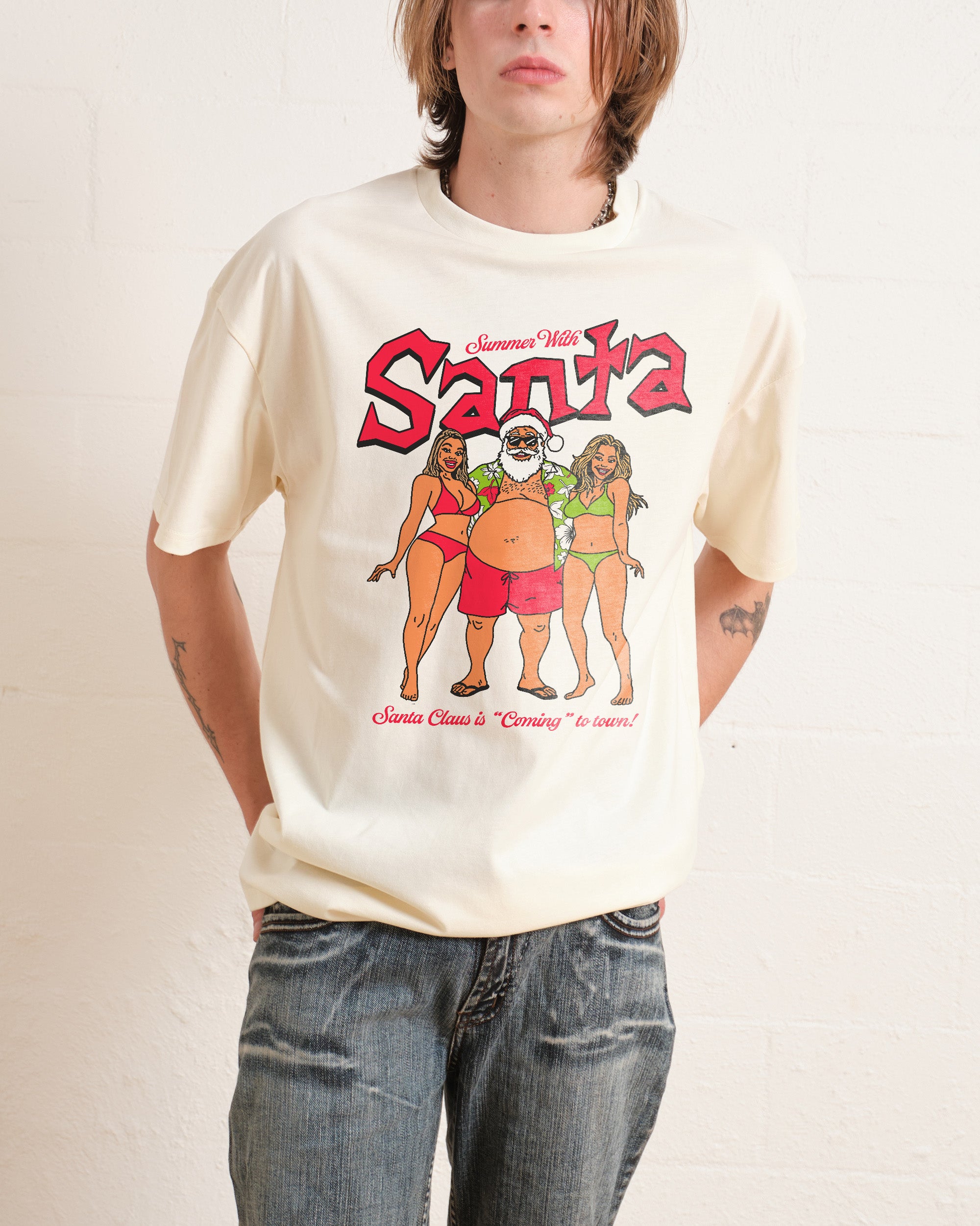 Summer With Santa T-Shirt Australia Online