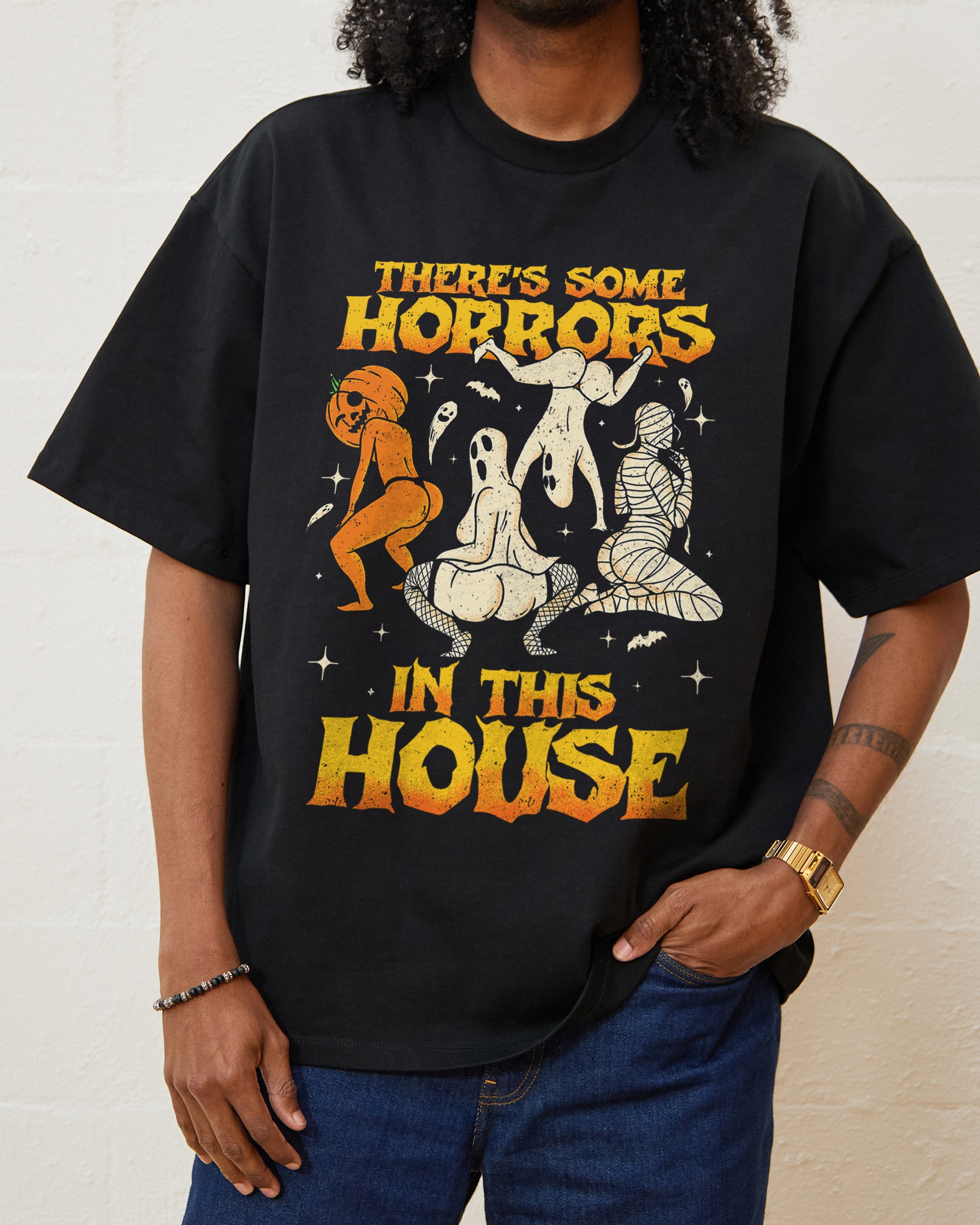 There's Some Horrors In This House Oversized Tee Australia Online