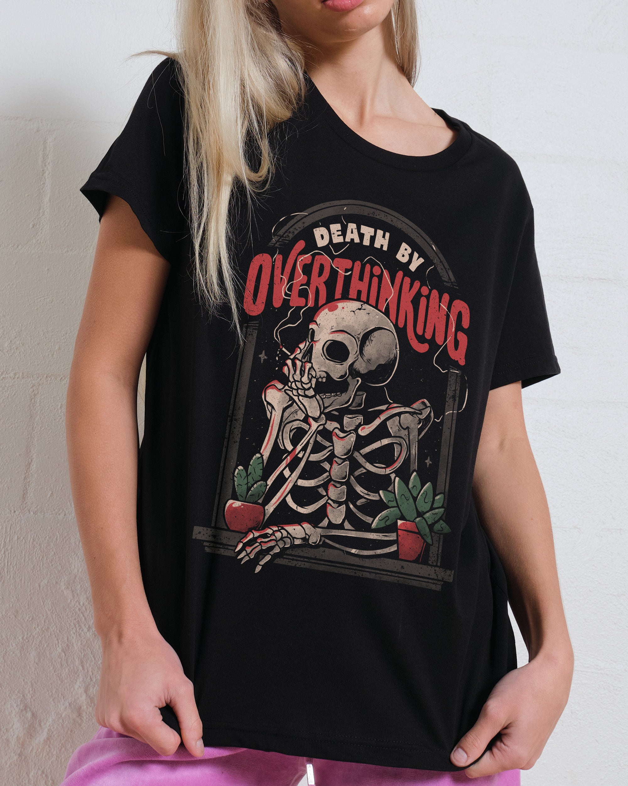 Death By Overthinking Women's Tee Online Australia