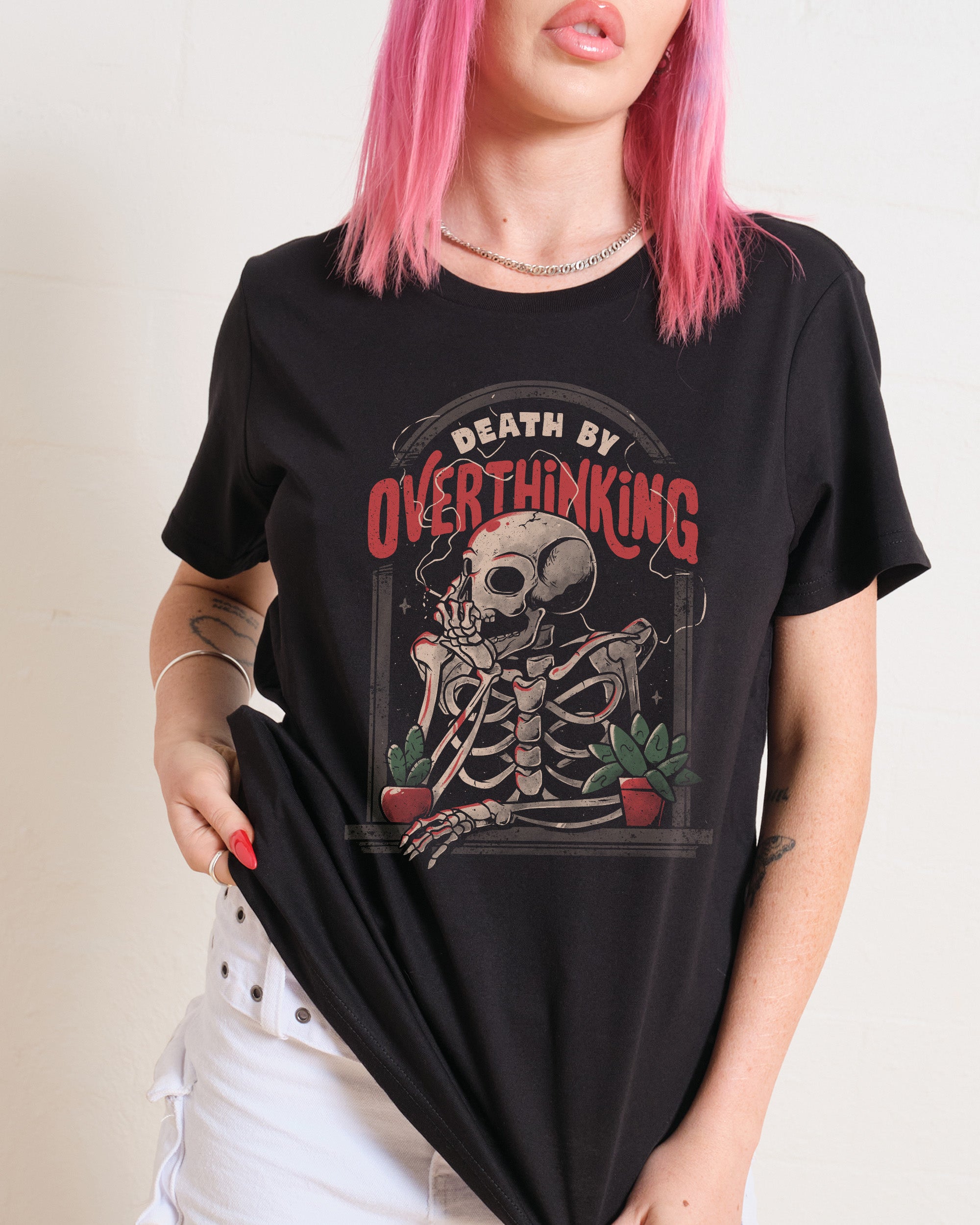 Death By Overthinking Women's Tee Online Australia