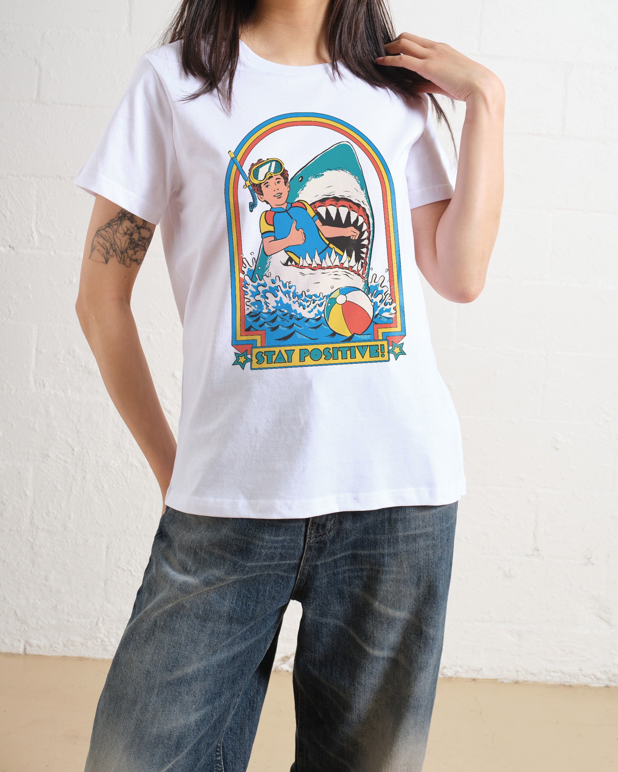 Stay Positive Women's Tee