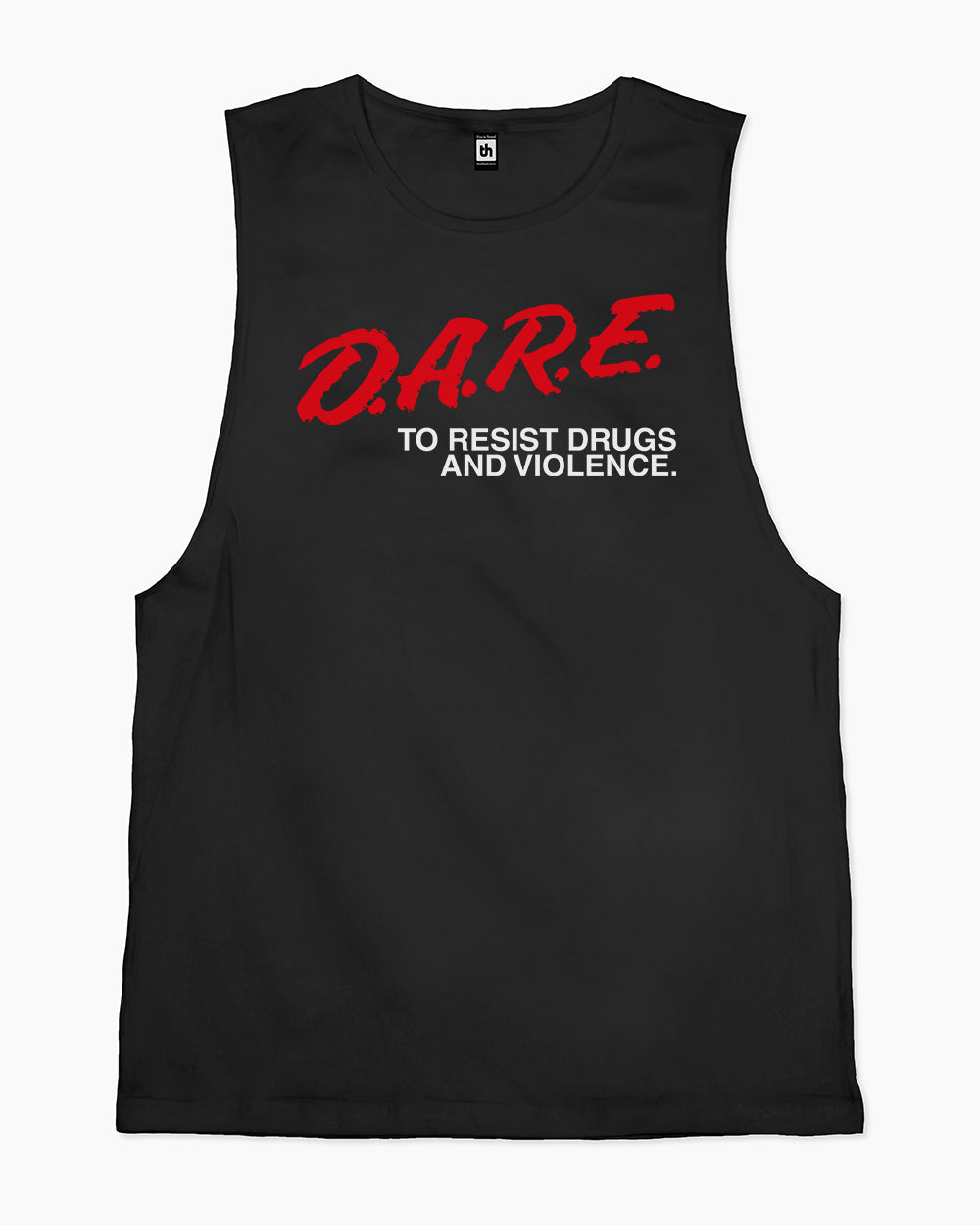DARE to Resist Drugs and Violence Tank Australia Online #colour_black