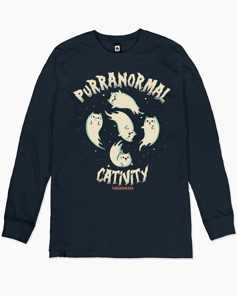 Purranormal Cativity Long Sleeve Australia Online #colour_navy