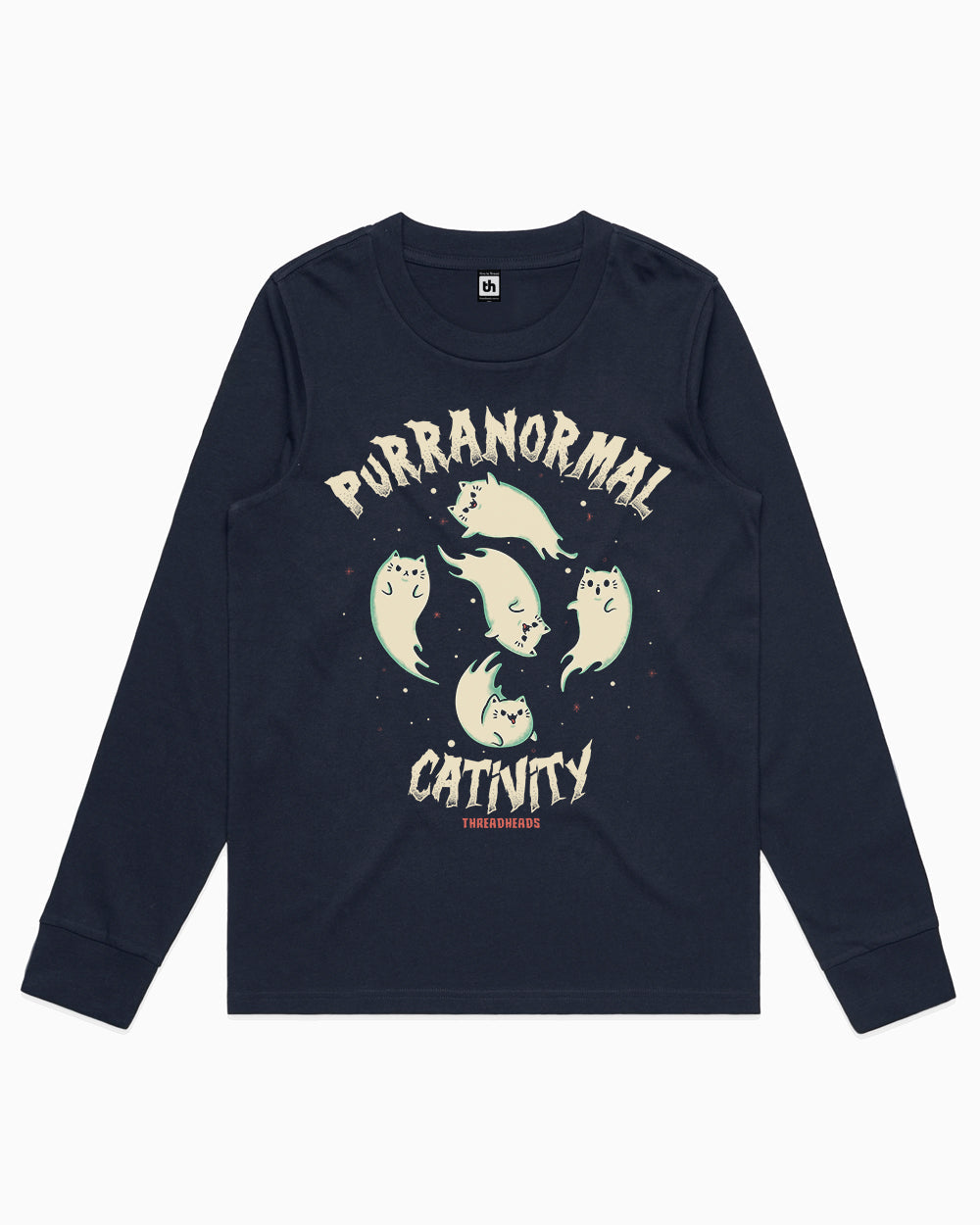 Purranormal Cativity Long Sleeve Australia Online #colour_navy